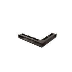 Черный (УГЛОВАЯ ВЕНТИЛЯЦИОННАЯ РЕШЕТКА РУ 660 L) 
